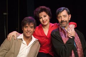 Javier Mora, Natalia Dicenta y Miguel Rellan Photo